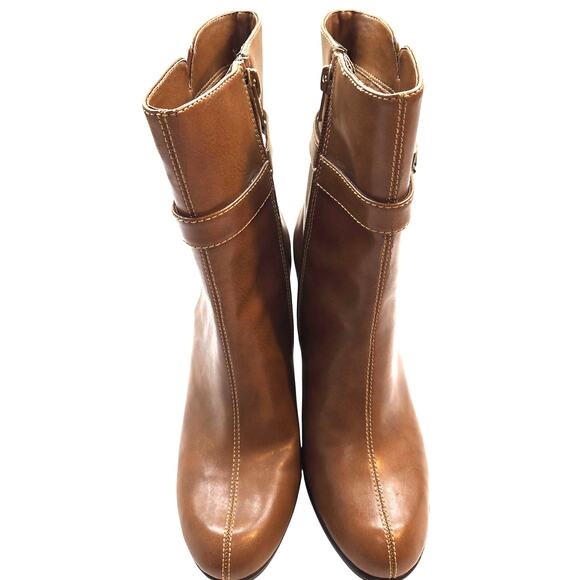 Aerology by Aerosoles Women's Shoes 7 brown Closed Toe Ankle Boots Booties - Picture 3 of 8